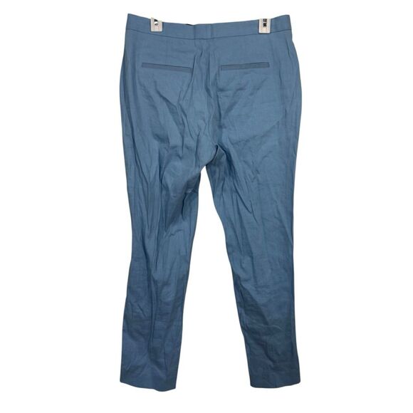 Rag and Bone Light Blue Slim Ankle Linen Pants - Picture 2 of 5